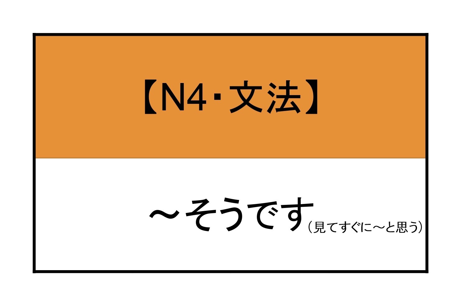 そうです 文法 | もみじ日本語教室